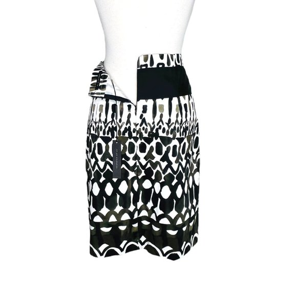 Elie Tahari Abigail Skirt Sand Dune NWT Size 10 - Picture 4 of 10